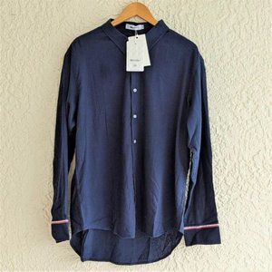 Navy Casual Button Up Shirt (NWT)
